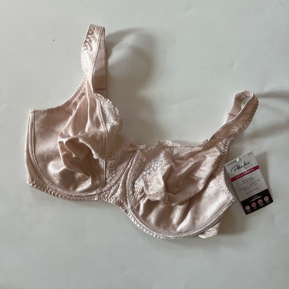 Playtex Secrets Lifts & Supports Underwire Bra 4422 Full Coverage Sandshell 36D - Picture 1 of 4